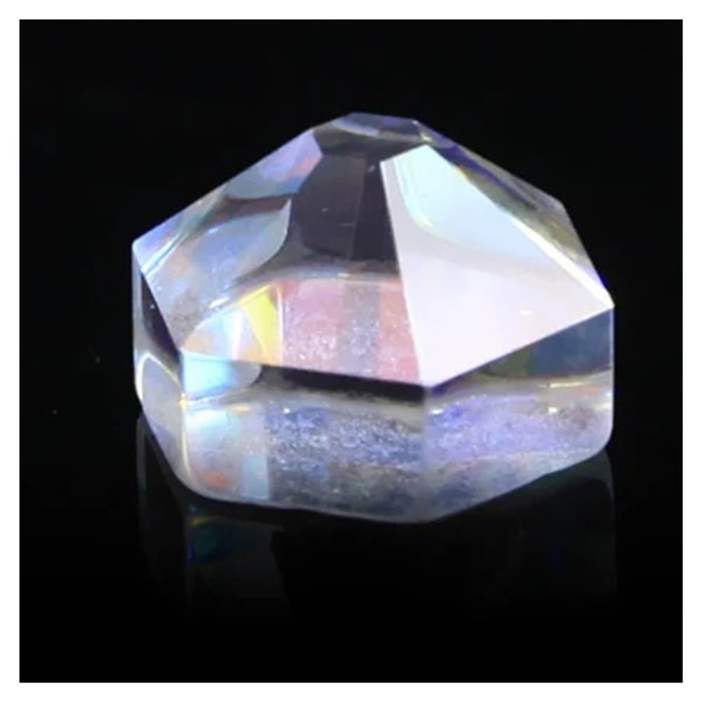 Artsim Prisms & Kaleidoscopes Dichroic Prism Six-Sided Light X-Cube Stained Prisms Crafts for Decoration Polyhedron Prism Science Classroom Optics Kits