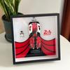 iLuane Display Wallboard for 76916 Race Car Toy Model Building Kit, Adult Collectibles Wall Mount, Home or Office Dcor (No Car Included) view 1