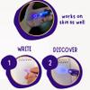 4E's Novelty 12 Invisible Ink Pen with UV Light, 12 Mini Top Secret Notebook and 12 White Goodie Bags - Fun Bulk Party Favors for Kids view 4