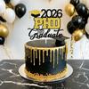 2026 PHD Graduate Cake Topper, Congrats PHD, PHD Graduation, PHinally Done, Class of 2026 College Graduation Party Decorations Supplies view 3