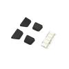 BayDe 4pcs Rear Foot Landing Gear Protection pad Mat Protective Cover Spare Parts for DJI Mavic pro Drone Replacement Parts view 3