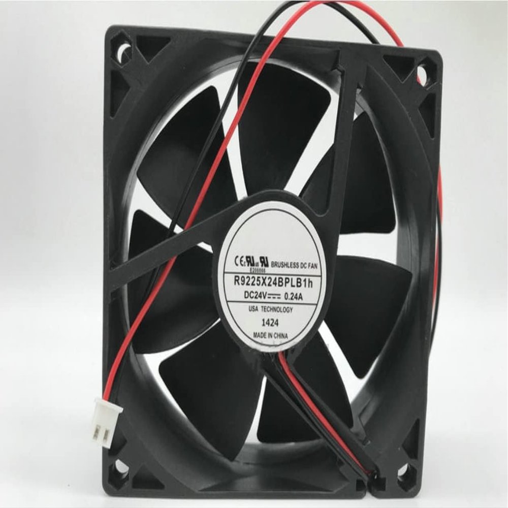 Beautyrankle Cooling Fan 24V 92mm 9225 for R9225X24BPLB1h 0.24A 92x92x25mm Cooling Fan