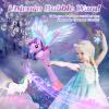 Dolanus Bubble Wands for Kids Toys Ages 3-8 Year Old: Unicorn Toys Princess Wand, Toddler Girl Toy Age 3 4-5 6 Years Old, Outdoor Party Birthday Gifts for 3 4 5 6 7 8 Year Old view 2