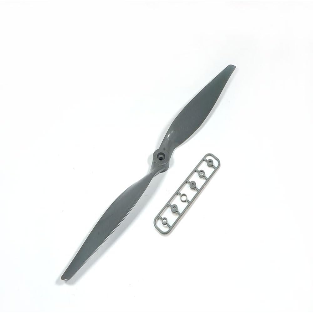 Dancing Wings Hobby 5pcs/Lot APC Style Propeller 7" 8" 9" 10" 11" 12" 13" 14" 15" 16" 17" Grey Blade Part for RC Model Airplane Quadcopter Multi-Rotor Racing Drone (16 * 8 CCW)