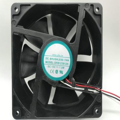Cooling Fan DC12V 120mm 12038 for DFB123812H 7.2W 120x120x38mm Cooling Fan