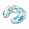 KUIFORTI Cow Print Nursing Pillow Cover Blue Nursing Covers for Breastfeeding Pillows Ultra Soft Comfortable Slipcover for Baby Boy and Girls,Music Note Print view 2
