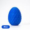 3D Printed Dragon - Full Articulated Crystal Dragon with Egg,Home Office Decor Executive Desk Toys,Adults Surprise Fidget Toys for Autism/ADHD (Classic Blue,12") view 3