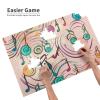 1000 Piece Jigsaw Puzzle for Adults Personalized Picture Puzzle Cartoon Musical Notes Customized Wooden Puzzle for Family, Birthday, Wedding, Game Nights Gifts, 29.5"x19.7" view 4