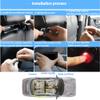 Polarlander Baby Car Mirror Camera, Night Vision Baby Car Seat Mirror Camera Monitored with Wide Crystal Clear View, 4.3 HD'' Car Mirror Foldable Display, Easily Observe The Babys Move view 3
