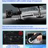 Polarlander Baby Car Mirror Camera, Night Vision Baby Car Seat Mirror Camera Monitored with Wide Crystal Clear View, 4.3 HD'' Car Mirror Foldable Display, Easily Observe The Babys Move view 4