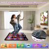 Acelufly Double Dance Mat - Wireless Electronic Dance Mat for TV with Camera, Anti-Slip Fitness Dance Pad for Kids & Adults, Dance Game Mat Toy Gift for 3-12 Year Old Girls & Boys (Black) view 3