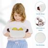 ABenkle Small Storage Basket, Mini Baskets with Handle, Cute Cotton Woven Baskets for Shelves, Boho Decorative Toy Storage Bin for Nursery, Spa, Empty Gift Basket - XS, White view 4