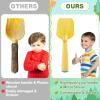 Biubee Kids Gardening Tools Set - Sturdy Watering Can Toy Set with Metal Shovel Hand Rake Kids Gloves, Toddler Gardening Kit Garden Toys for Outdoor Beach Sand Toy Gift view 4