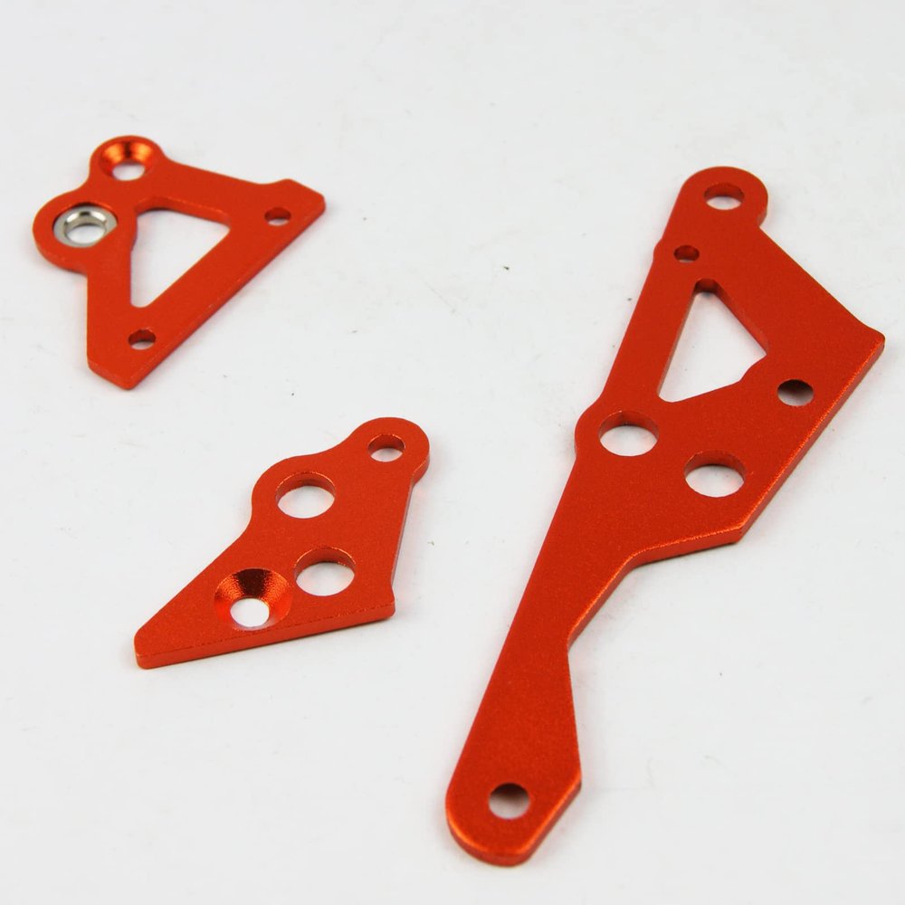 TITRACING Brake plate chassis engine brace for hpi rovan kingmotor baja 5b 5t 5sc Buggy