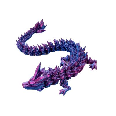 ELGADO 3D Printed Dragon Egg, Dragon Decoration, Dragon Living Room Decoration, Dinosaur Egg Toy, Surprise Egg (Candy Color, 12 in)
