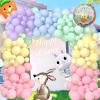 Yumiche Easter Balloon Arch Spring Balloon Garland Arch Ki With Pastel Balloons,Bunny And Carrot Foil Balloons for Easter Decorations view 2
