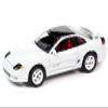 1992 Stealth R/T Twin Turbo White with Black Top and Red Interior Modern Muscle Limited Edition to 12040 Pieces Worldwide 1/64 Diecast Model Car by Auto World 64302-AWSP063A view 1