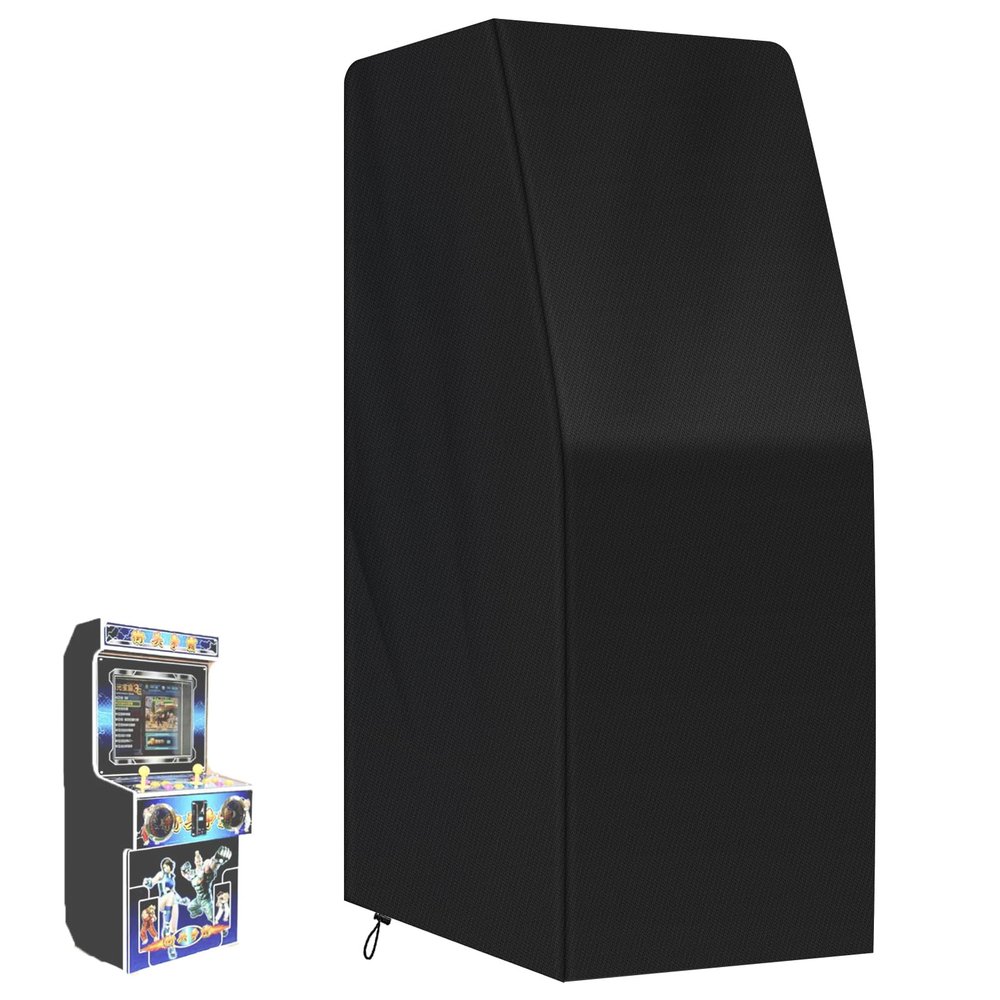 Arcade Machine Cover 420D Oxford Dustproof Electronic Game Machine Cover (20"L X 27"W X 57"H)
