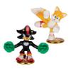 AKEDO Sonic The Hedgehog Versus Pack with Tails and Shadow, Mini Collectable Battling Action Warriors, 2.25 Inches Tall, Contains 2 Battle Controllers view 1