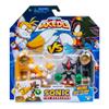 AKEDO Sonic The Hedgehog Versus Pack with Tails and Shadow, Mini Collectable Battling Action Warriors, 2.25 Inches Tall, Contains 2 Battle Controllers view 2