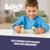 Bluey Fishing with Grandad Action Figure Set of 2, Character Toys with Grandad Figure and Fishing Rod Accessory, Small Action Figures for Kids Ages 3+ view 2