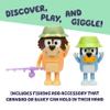 Bluey Fishing with Grandad Action Figure Set of 2, Character Toys with Grandad Figure and Fishing Rod Accessory, Small Action Figures for Kids Ages 3+ view 3