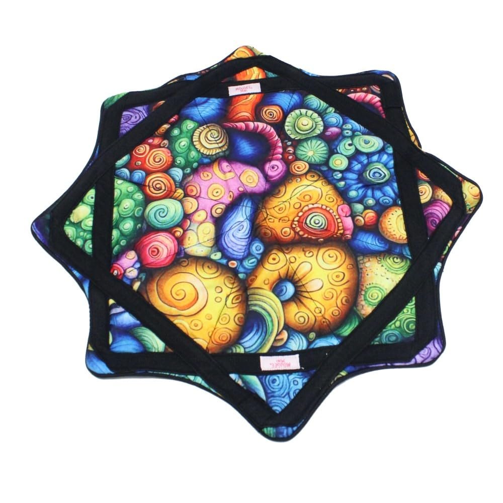 Mougee Mini Star Flow Star - 24" Diameter - Smaller Size for Smaller Hands and Easier Spinning (Delicious Mini - EON Design Collection)