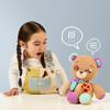 Thready Bear - Interactive 14" Plush Teddy Bear. Make A Wish & Bear Comes to Life. Magical Expressive Button Eyes - Happy, Sad, Winks & Blinks. 70+ Expressions & Reactions. Batteries Included. Ages 3+ view 4