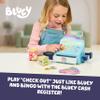 Bluey Cash Register Playset, Interactive Play Register with Detachable Scanner, Toy Credit Card, and Dollar Bucks, Shopping Toys for Kids Ages 3+ view 2