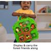 Fisher-Price Little People Toddler Toy Forest Friends Carry Case Playset with Animal Figures for Pretend Play Kids Ages 1+ Years view 4