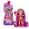 Magic Mixies Pixlings Deluxe Pack, Pippa The Firehorse, Shimmer Reveal, Create & Mix Potion That Magically Reveals 6.5" Pixling Doll Inside Potion Bottle - Exclusive Mini Mixies & 6 Hair Accessories view 1