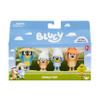 Bluey Family Figures Trip Pack of 4, Articulated Character Toys with Bingo, Bandit, and Chilli Figurines, Action Figures for Kids Ages 3+ view 1
