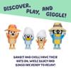 Bluey Family Figures Trip Pack of 4, Articulated Character Toys with Bingo, Bandit, and Chilli Figurines, Action Figures for Kids Ages 3+ view 3