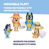 Bluey Family Figures Trip Pack of 4, Articulated Character Toys with Bingo, Bandit, and Chilli Figurines, Action Figures for Kids Ages 3+ view 4