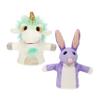Bluey Unicorse & Bob Bilby Hand Puppet Plush 2-Pack  8-9 Soft Deluxe Fabric, Embroidered Details, Perfect for Toddler Hands, Imaginative Play, Official Bluey Toys, Amazon Exclusive view 1