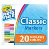 Crayola Color Wonder Marker Refill Set (20ct), Mess Free Broad Line Markers for Toddlers, Mess Free Coloring for Kids, Toddler Gifts view 1