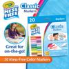 Crayola Color Wonder Marker Refill Set (20ct), Mess Free Broad Line Markers for Toddlers, Mess Free Coloring for Kids, Toddler Gifts view 3
