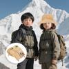 BRIGHTFUFU 1Set Kid Exploration Kit with Vest Hat Kid Camping Bug Catcher Fishing Set Outdoor Adventure Guide Scavenger Hunt Cute Outfit Zookeeper Costume for 3-12 years Children view 2