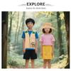 BRIGHTFUFU 1Set Kid Exploration Kit with Vest Hat Kid Camping Bug Catcher Fishing Set Outdoor Adventure Guide Scavenger Hunt Cute Outfit Zookeeper Costume for 3-12 years Children view 3
