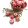 1Pc Handmade Extra Large Round Beads, Ceramic Craft Supplies for Macrame Large Hole (30 mm, Speckled Red) view 2