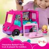 Fisher-Price Little People Barbie Toddler Toy Cupcake Truck Musical Playset with 9 Pieces for Pretend Play Kids Ages 18+ Months (Amazon Exclusive) view 2
