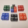 Battletech Standard & Special Movement Modifiers and Heat Modifier 25 Dice Bundle/Color Coded Walk Run Jump Heat and Special Modifier Dice view 1