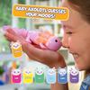 Fingerlings Interactive Baby Axolotl with Inflatable Pool, Alix, Swims and Lights Up in Water, Rainbow Lights Tell Your Mood (Ages 5+) view 4