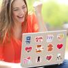 100PCS Heart Stickers, Valentine's Day Stickers Non Repeating Valentine Stickers, Valentine's Day Party Sticker Decorations... Valentine's Day Gifts view 4
