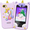 UCIDCI Kids Smart Phone for Girls Ages 3-7 with Dual Camera - Learning Games, Travel Toy with MP3 Music Player for Christmas, Birthday Gifts for 3-7 Year Old Boys view 1