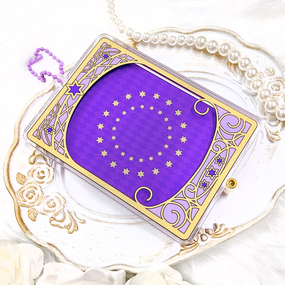 Acrylic Frame (Tarot) Acsta Figure Altar Birthday Presentation Acrylic Purple