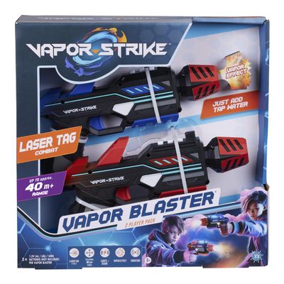 Vapor Strike Vapor Blasters 2 Player Pack, Lights, Sounds & Vapor Effects, Laser Tag Style Battle (Set of 2 Blasters)