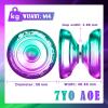 7YO AOE Responsive Yoyo for Kids 8-12 & Adults, Professional Yoyo Trick with Dual Function, Plastic Beginner Yo Yo with Bag, 10 Yo-yo Strings, KK Bearing, Bearing Tool view 4