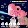 Onory 1 Pack Bubble Gun Machine for Kids, Bubble Gun with Bubble Solutions for Boys Girls, Bubble Blaster for Summer Toy, Party Favors, Outdoor & Indoor Activity, Birthday Gift, Bubble Blower view 3