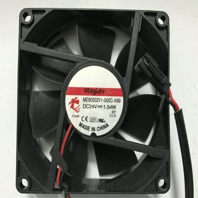 Cooling Fan 24V 80mm 8020 for ME80202V1-000C-A99 1.54W 80x80x20mm Cooling Fan